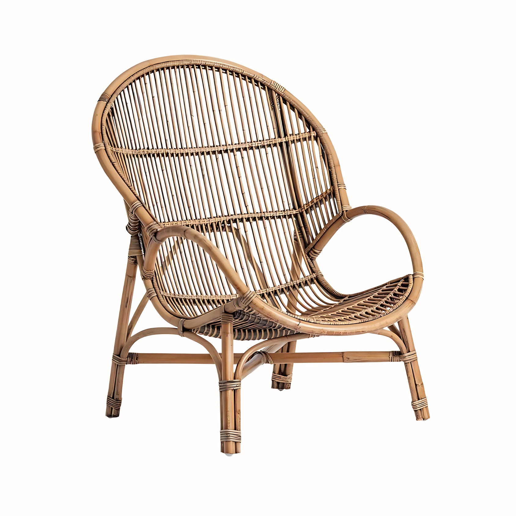 Sunset Rattan Lounge Chair - DSTR 103