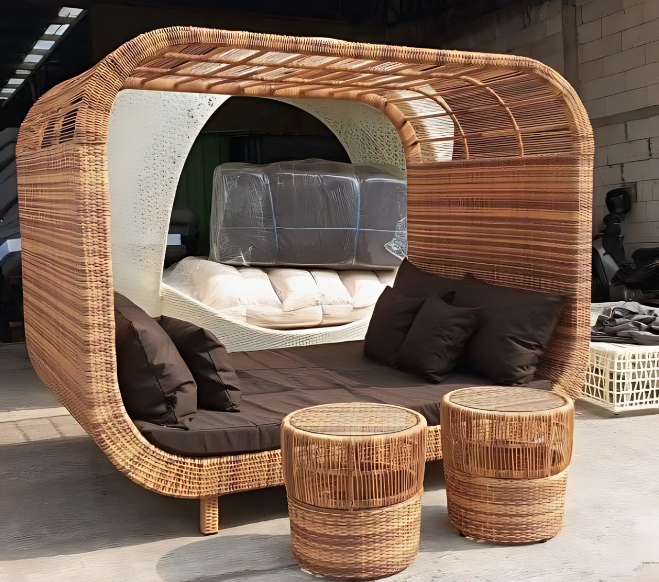 Oasis Rattan Gazebo - DSTR 1403