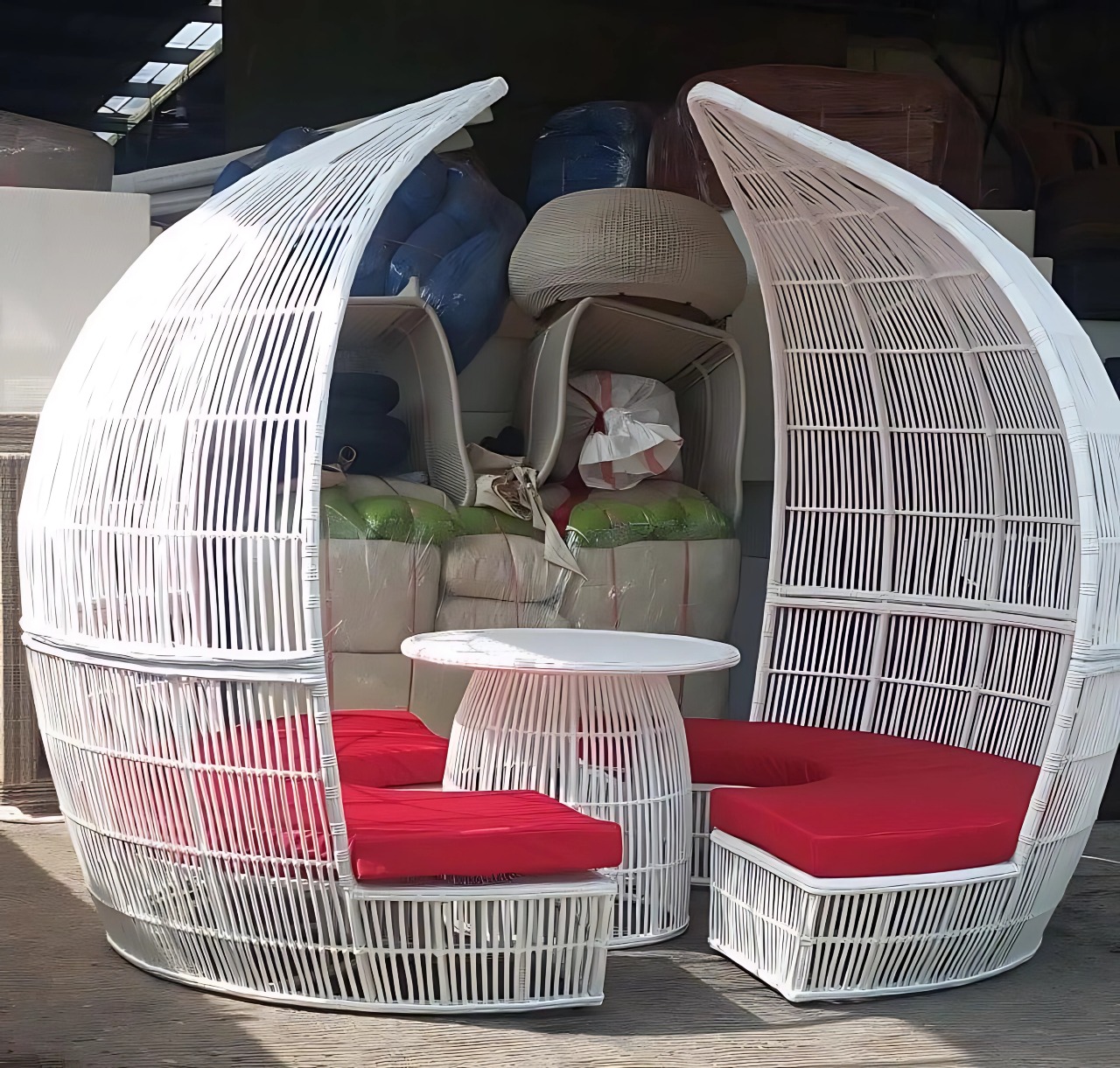 Cozy Rattan Gazebo - DSTR 1404