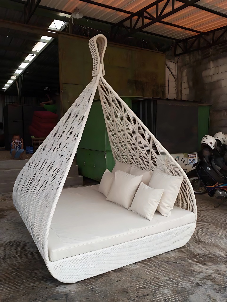 CouldNest Rattan Gazebo - DSTR 1408